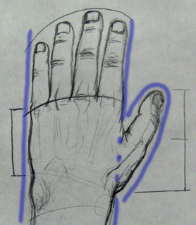 how to draw hands